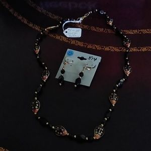 Necklace and Earrings set